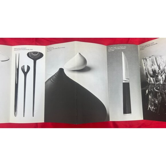 Tapio Wirkkala Exhibition Brochure IBM Gallery NY 1985 Finnish Modernist Design - Picture 6 of 8